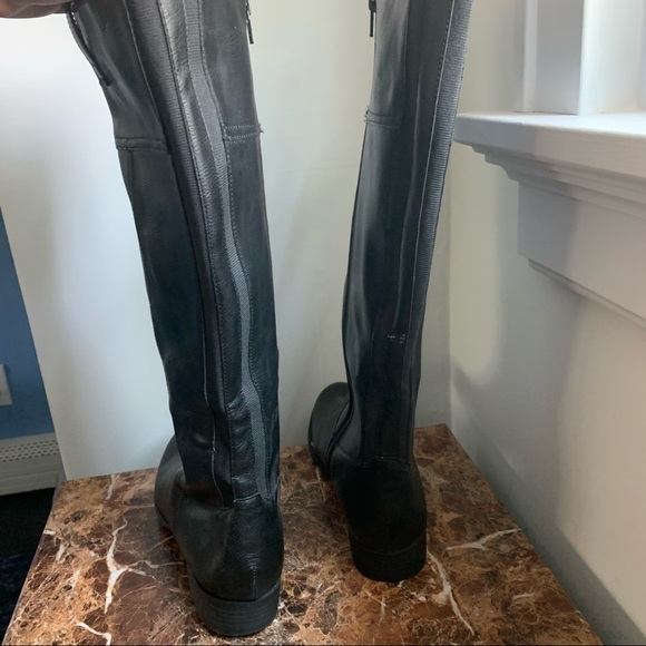 Faded glory black high boots - Picture 7 of 12